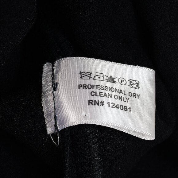 Proenza Schouler Black Knit Short-Sleeve Mini Dress - Picture 7 of 8